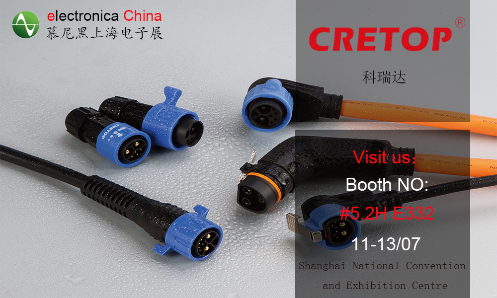 CRETOP osaleb Electronica China Shanghais